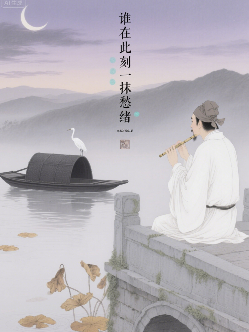 誰(shuí)在此刻一抹愁緒