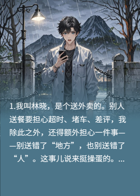 我在送外賣時遇到的那些怪事（一）