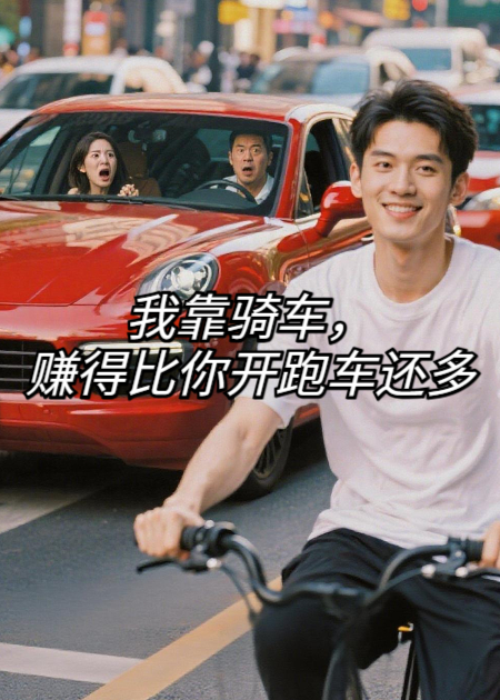 我靠騎車(chē)，賺得比你開(kāi)跑車(chē)還多