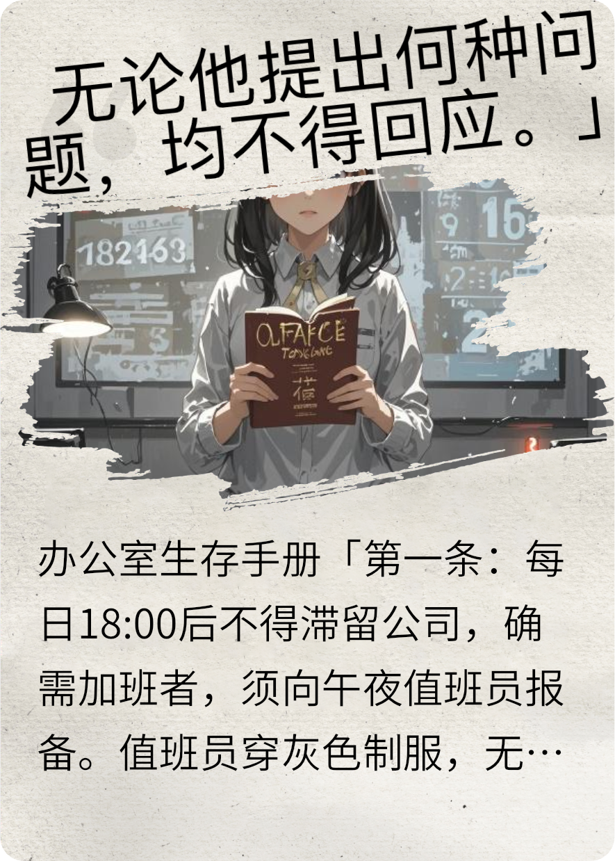 规则怪谈：办公室生存手册