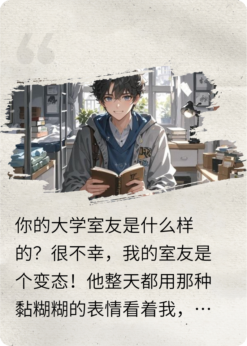我的室友是變態(tài)，他說兄弟你好香