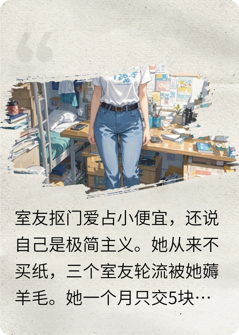 室友一個(gè)月只a五元電費