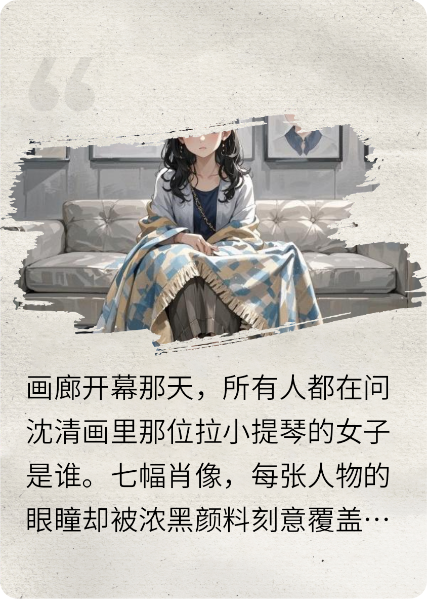 每一幅畫，都是我凝視你的罪證