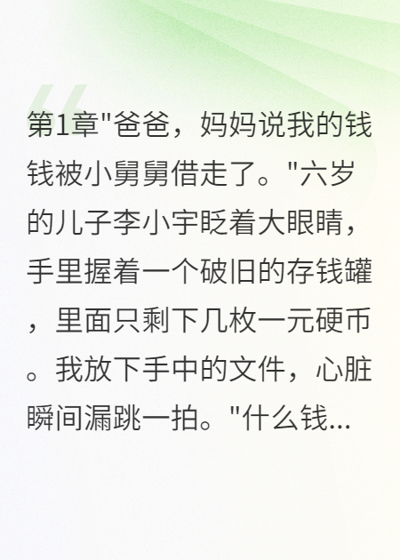妻子為弟弟轉走九百萬我選擇離婚