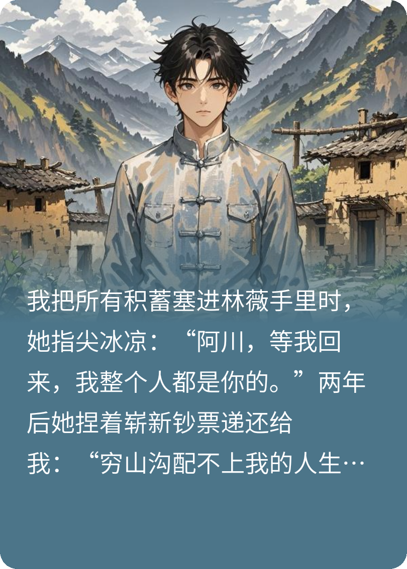 青梅嫌我窮，十年后她高攀不起