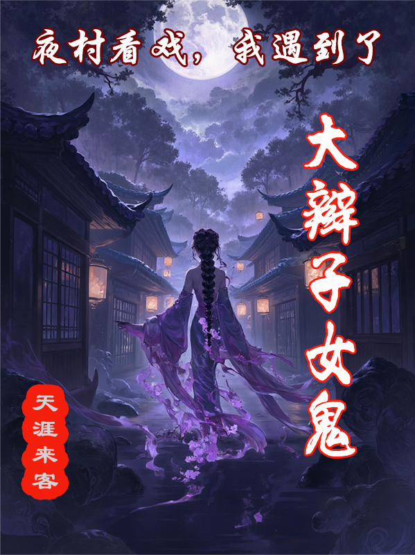 夜村看戲，我遇到了大辮子女鬼
