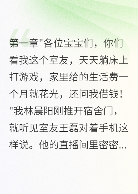 貧困生拿我做反面教材后社死了