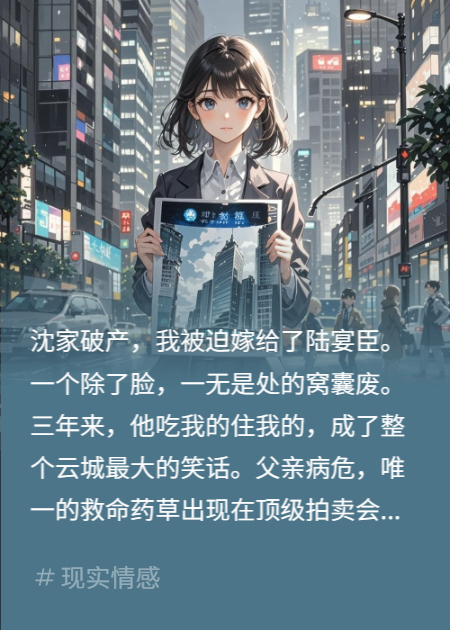 老公是窩囊廢，我讓他滾出我家后他買(mǎi)下了整座城