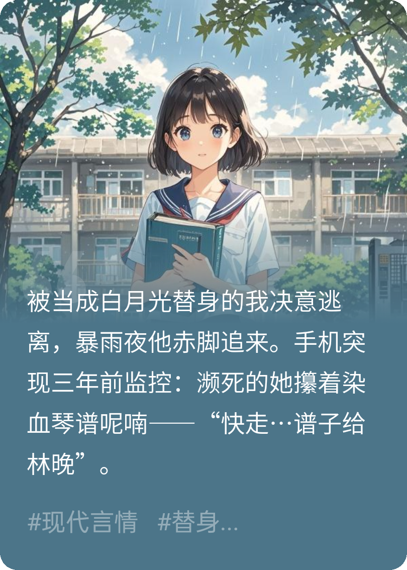 替身竟是校草的白月光