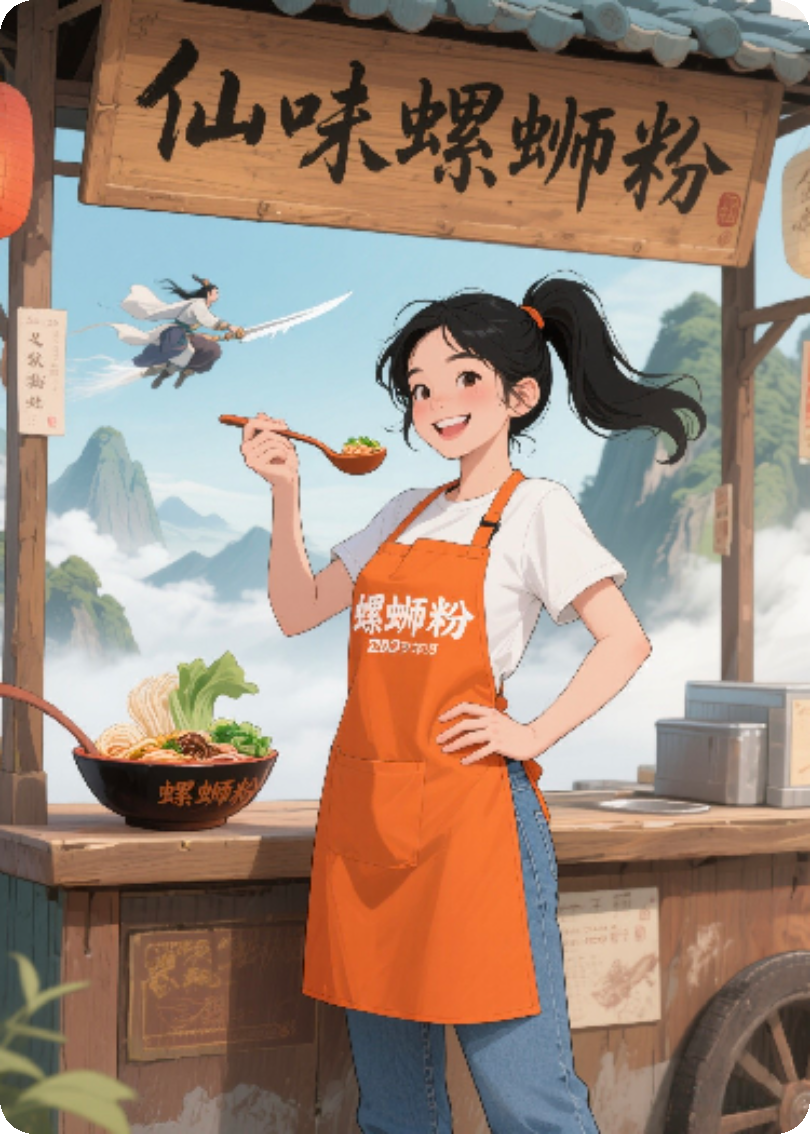 穿越修仙界，靠卖螺蛳粉飞升