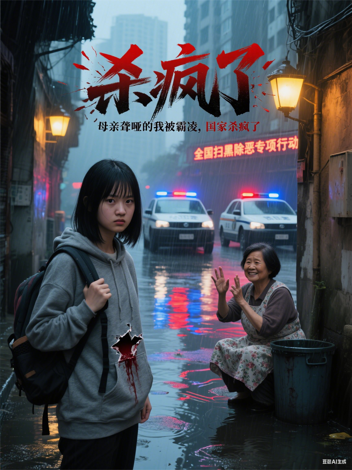 聾啞之女的我被霸凌，國(guó)家殺瘋了