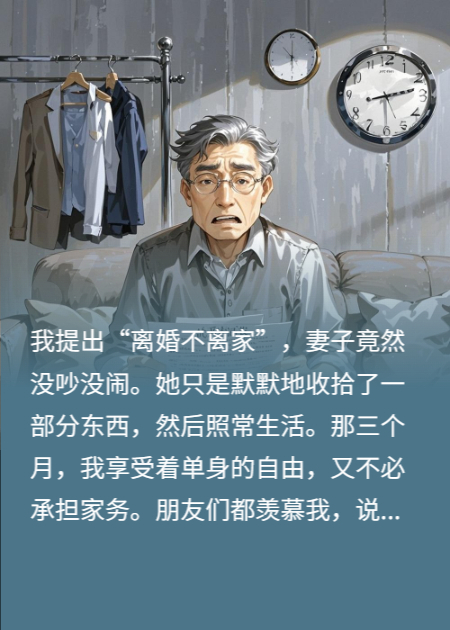 離婚不離家：我爽了，她贏了