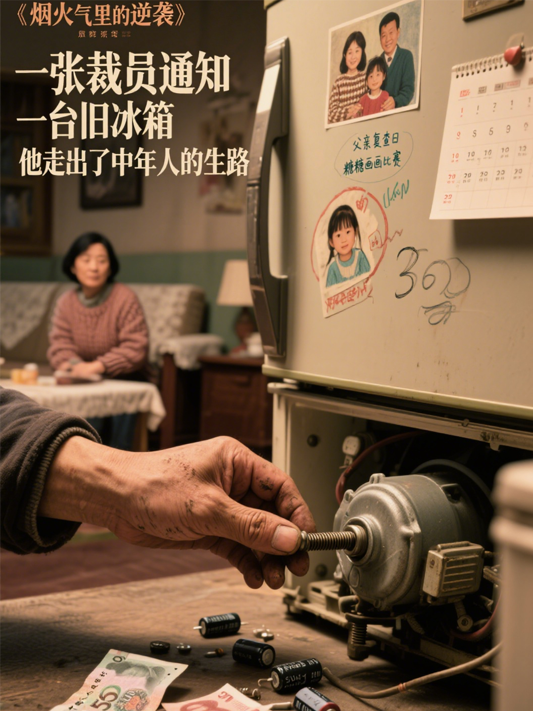 35歲被裁后，我靠修家電撐起一個家