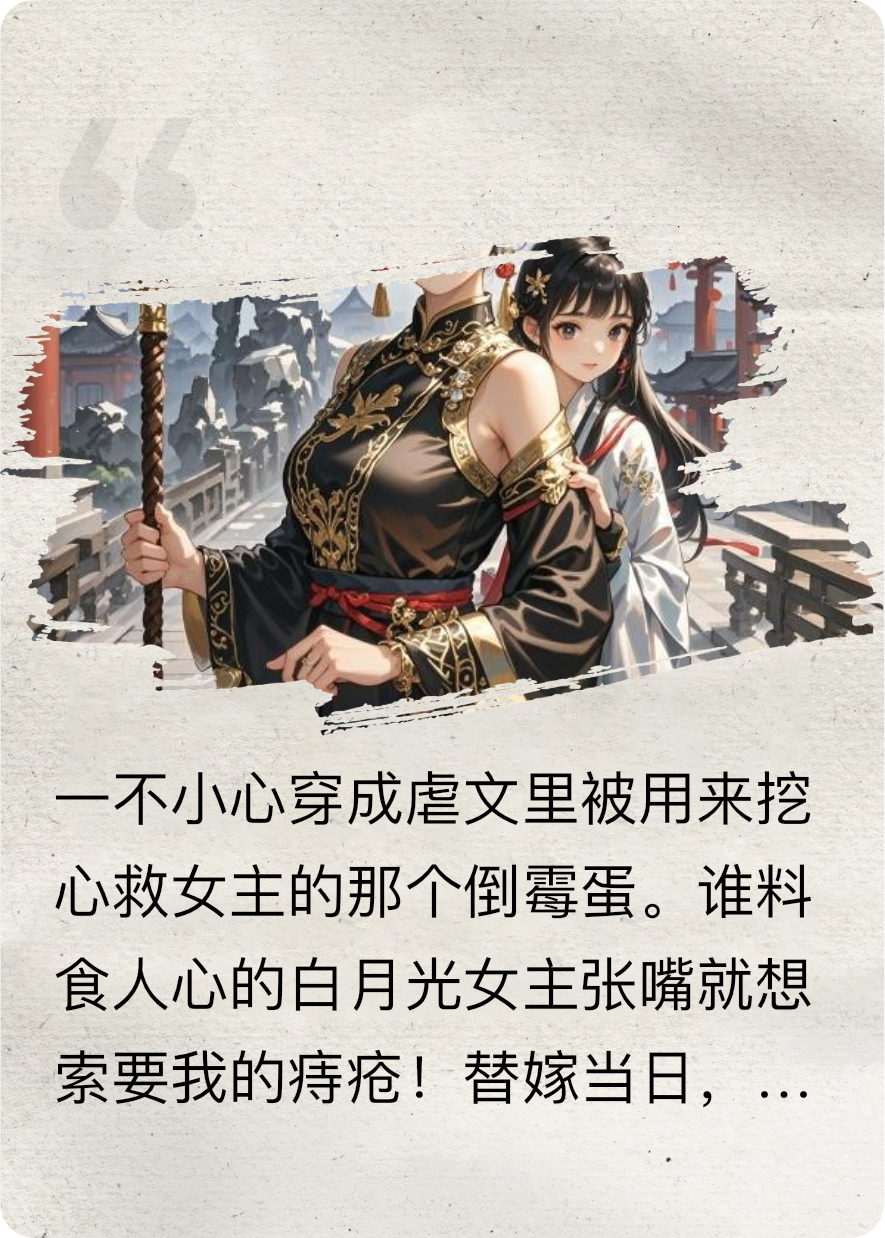 被挖心的虐文女配和女主he了